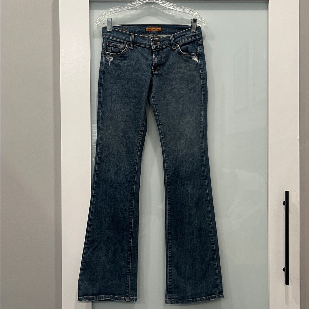 James Cured by Seun Low Rise Straight Leg Jeans, Size 27